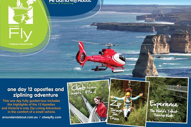 12 Apostles and Otway Fly Zipline Day Trip from Melbourne - Melbourne pickup, Colac coffee breaks, and the ride out