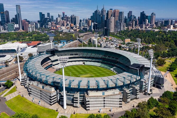 A Taste of Melbourne: Laneways, Boroughs, Bites and Brews Tour - Stop 6: The MCG precinct—sport capital views on an easy drive