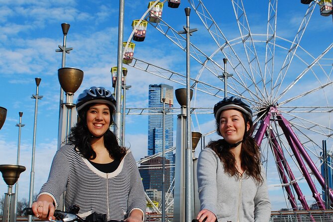 Famous Melbourne City Bike Tour - Entering Melbourne by Bike Paths and Painted Alleys