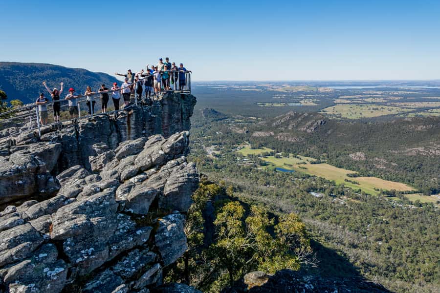 From Melbourne: 3-Day Great Ocean Road Grampians Tour - Day 2: Tower Hill volcano views, Grampians lookouts, and an Aussie BBQ