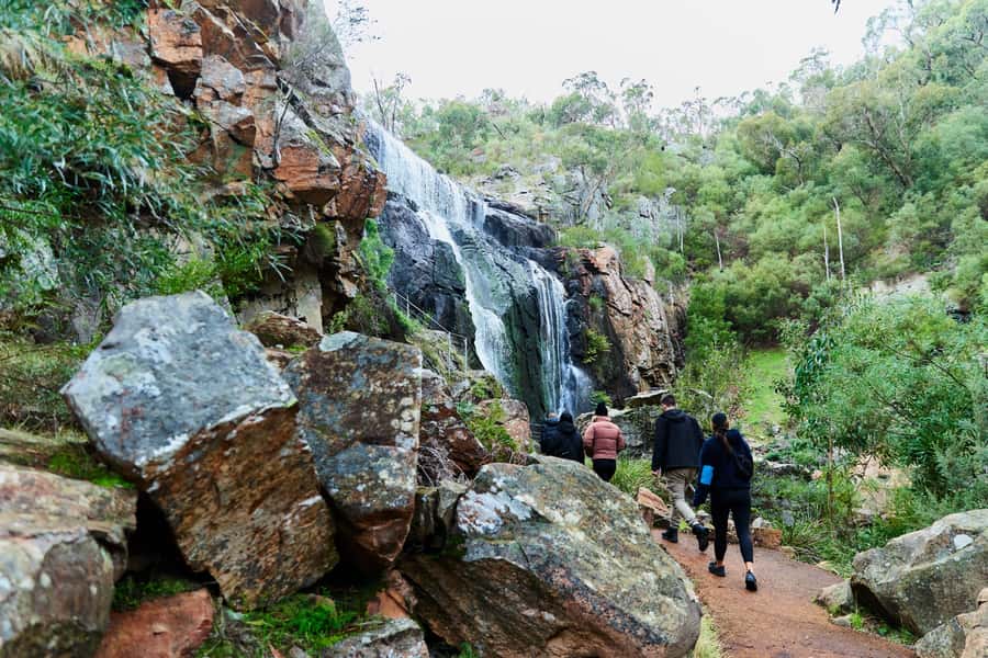 From Melbourne: Grampians National Park Small Group Tour - MacKenzie Falls: the waterfall stop with the cool spray moment