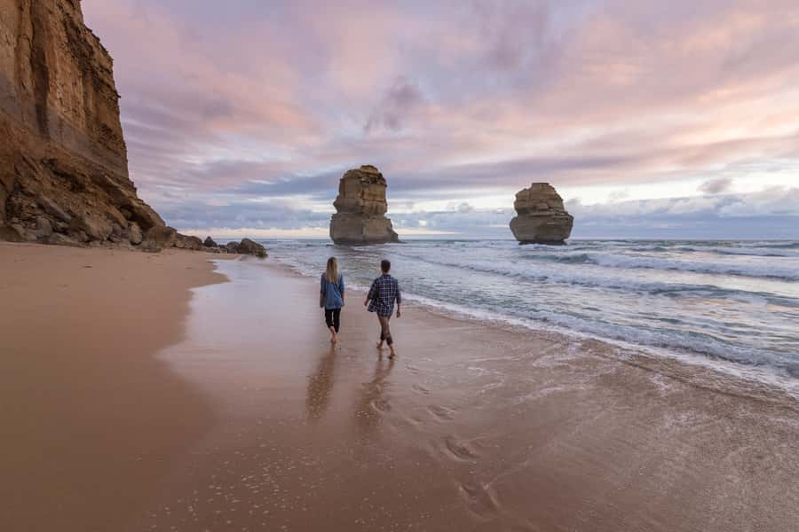 From Melbourne: Great Ocean Road, 12 Apostles & Koalas - Where the koalas show up: Kennett River and eucalyptus roadside scanning