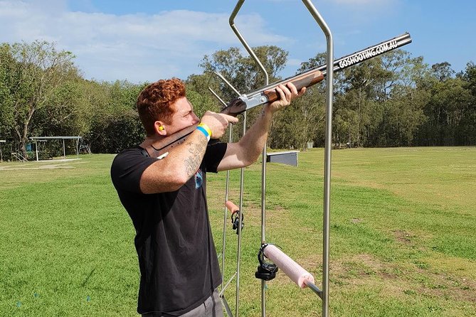 ‘Have a Go’ Clay Target Shooting - Victoria (Werribee) - The 2.5-hour flow: warm-up shots, then a real singles and doubles contest