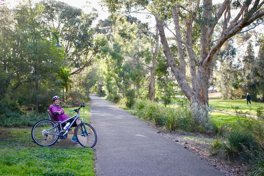 Melbourne: Bayside Bike Tour | Pedal into Local Seaside Life - Green Point to Brighton Beach: Getting the Skyline Shot Without the Stress