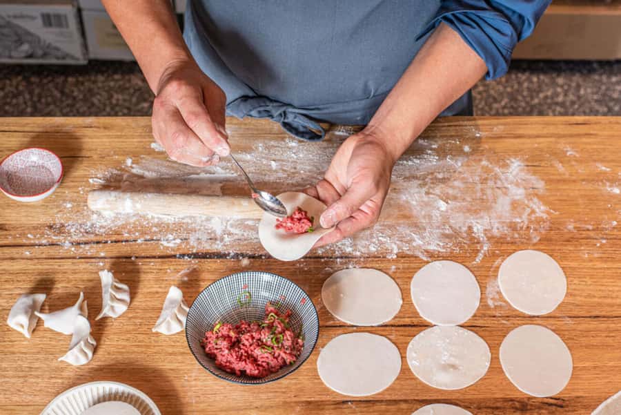 Melbourne: Chinese Dumpling Cooking Class with a Drink - Roll the Dough, Shape the Dumplings, Repeat the Steps