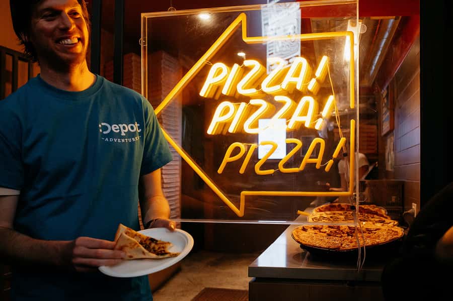 Melbourne: City Laneways Progressive Dinner and Drink - Meeting at Gordon Reserve and Getting Your Bearings Fast