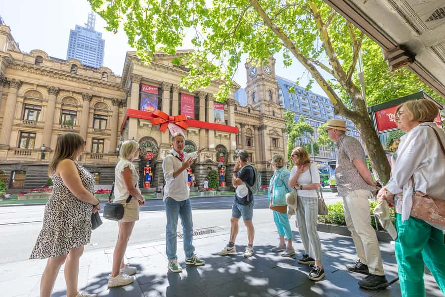 Melbourne: City Walking Tour with Local Guide - Bourke Street Trams and Parliament House: easy public-transport swagger