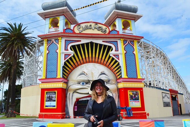 Melbourne Drive by Day - Private Tour - St Kilda Icons: Luna Park and Palais Theatre Photo Breaks