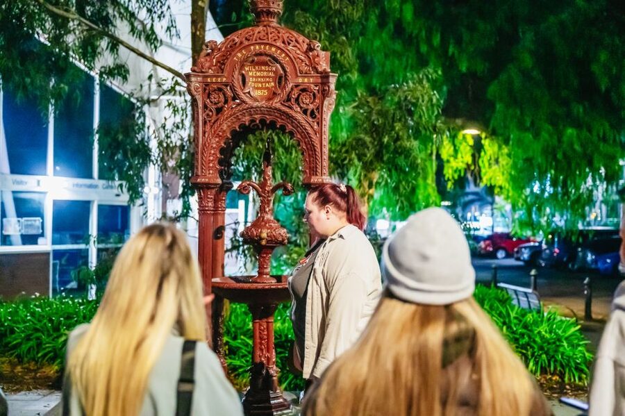 Melbourne: Ghosts of Williamstown Guided Ghost Walking Tour - The opium den stop: Miss Fisher fans will recognize it