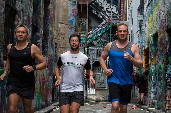 Melbourne Laneways Discovery Running Tour - Hosier Lane and ACDC Lane: street art plus rock heritage
