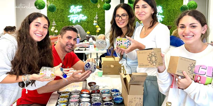 Melbourne: Mosaic Art Classes - Turkish Lamp Workshop - The 150-Minute Workshop Flow (What Happens When)