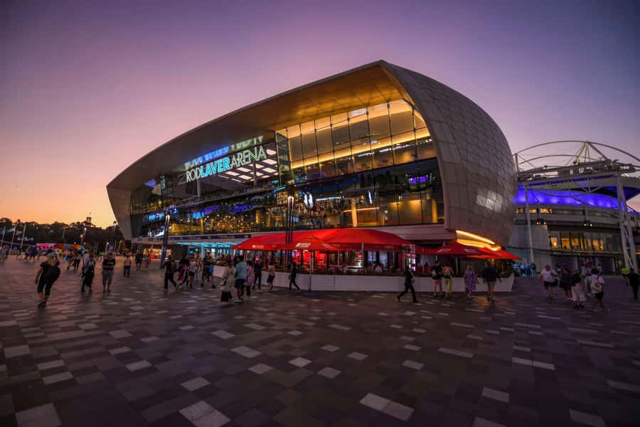 Melbourne Park Tennis Sporting Experience - Olympic Precinct Football Stops and the Indigenous Football Thread