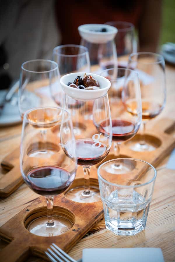 Melbourne: Peninsula Hot Springs with Lunch and Wine - Green Olive Estate at Red Hill: Lunch Plus a Wine Paddle