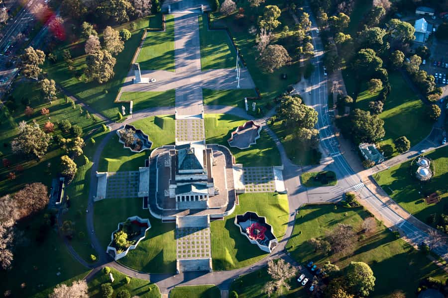 Melbourne: Private City & Beaches Helicopter Ride - The MCG finale: stacking the MCG, Yarra River, and CBD in one frame