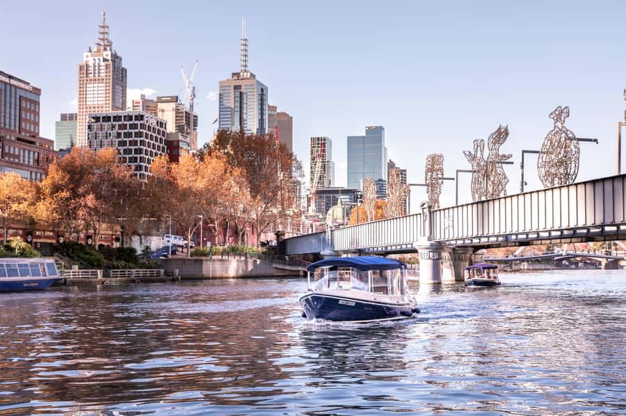 Melbourne: Private Yarra River Cruise w/ Cheese & Wine - Docklands to Flinders Street: How the 90 Minutes Flows