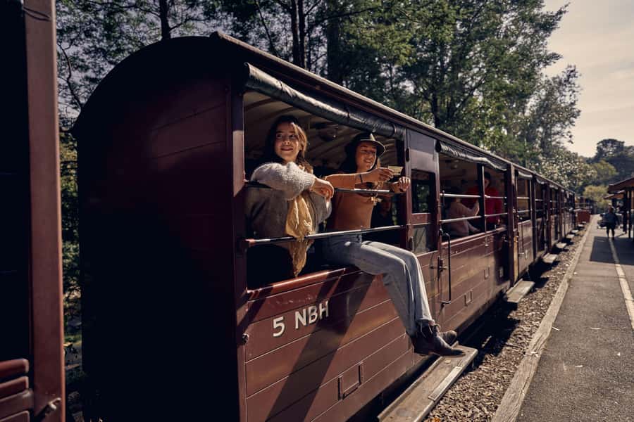 Melbourne: Puffing Billy Railway & Penguin Parade Day Tour - Puffing Billy Steam Railway Through the Dandenong Ranges