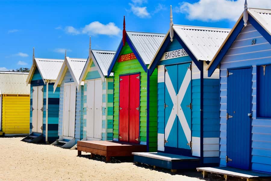 Melbourne: Puffing Billy Train Wildlife Zoo Private Tour - Brighton Bathing Boxes: a quick, cheerful stop that ties the day together