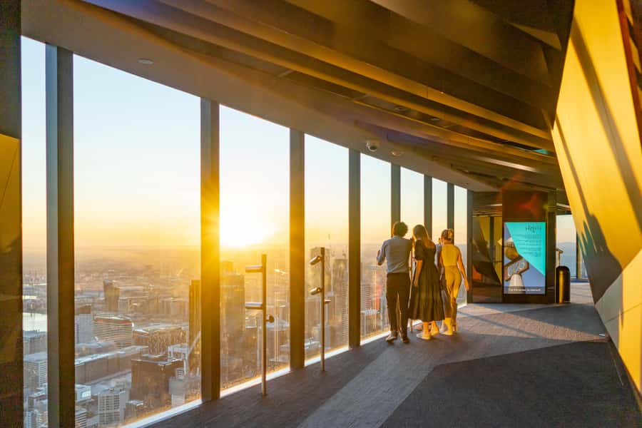 Melbourne Skydeck VR Experience - Arriving at Melbourne Skydeck and getting into the flow