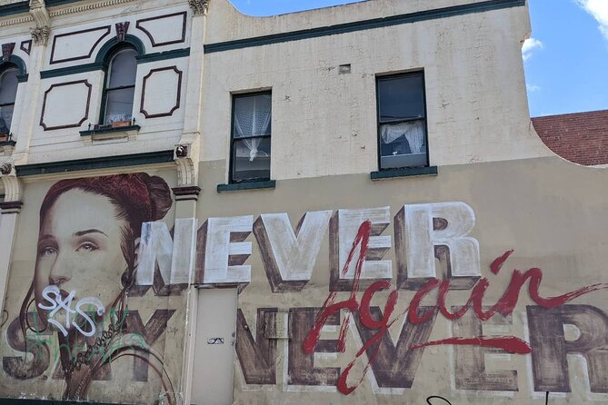 Melbourne Street Art Quest: Self-Guided Urban Story Game - AC/DC Lane and Cherry Bar: Your Music-Legends Wall