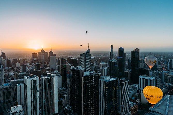 Melbourne Sunrise Hot Air Balloon Ride with GoPro Photos - Meeting point: Pullman Melbourne On The Park and what the schedule feels like