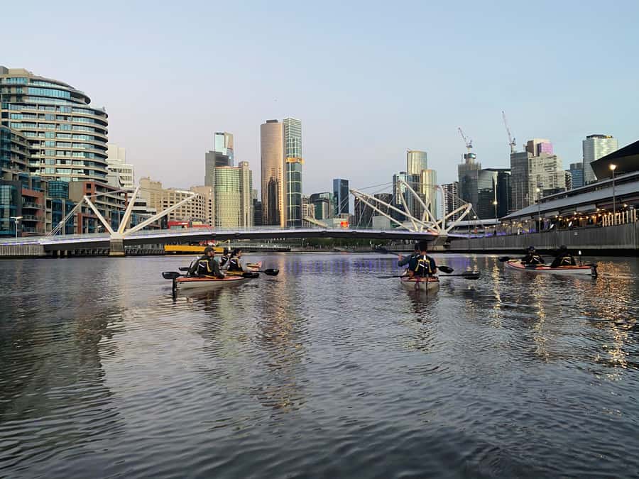 Melbourne: Sunset Kayak Tour with Dinner - The finish at Rowing Sheds: where you end and what you can do next
