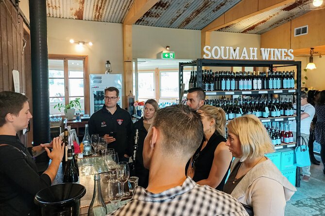 Melbourne: Yarra Valley Wine, Gin, Whisky and Chocolate Tour - Balgownie Estate: final tasting with those big valley views