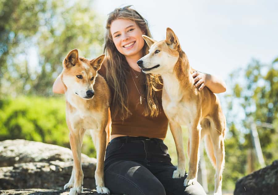 Moonlit Sanctuary Conservation Park Entry Ticket - Free-ranging kangaroos and wallabies: feeding and petting the right way