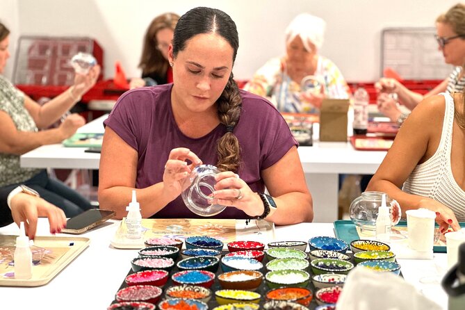 Mosaic Art Classes Melbourne: Turkish Lamp Workshop - Building your Turkish-style geometric glass lamp