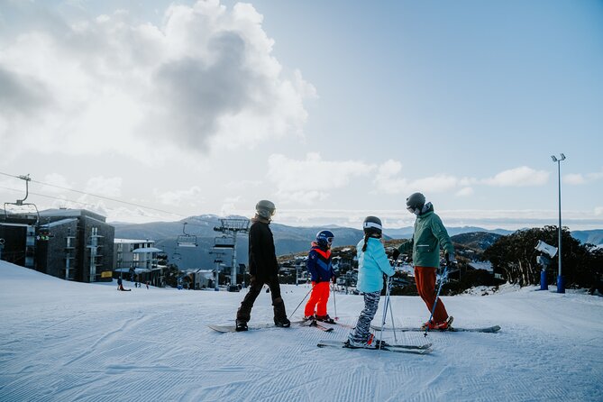 Mt Buller Day Tour – Best Value Hire & Genuine 5 Hours Fun - First stop at Alzburg Resort: your gear and snow-suit setup