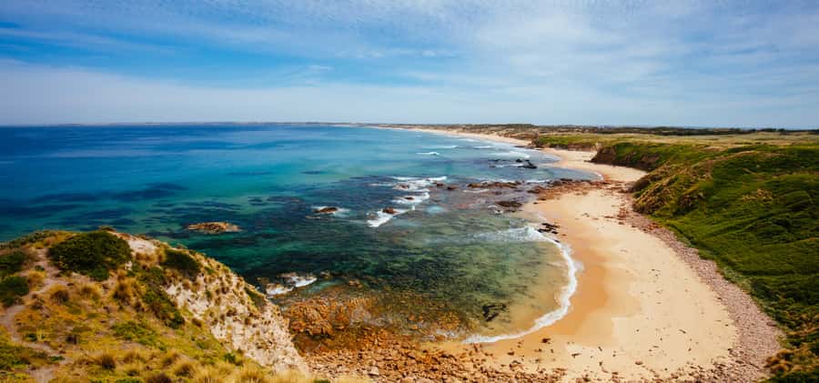 Phillip Island Driving Tour with an APP - Start Point and Route Basics: Newhaven Tourist Information Centre to Phillip Island Road