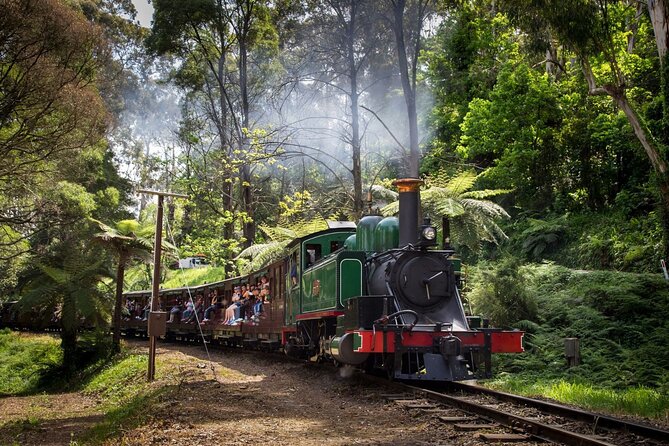 Puffing Billy Steam Train Experience - Lakeside Visitor Centre: 30 minutes to learn, eat, and reset