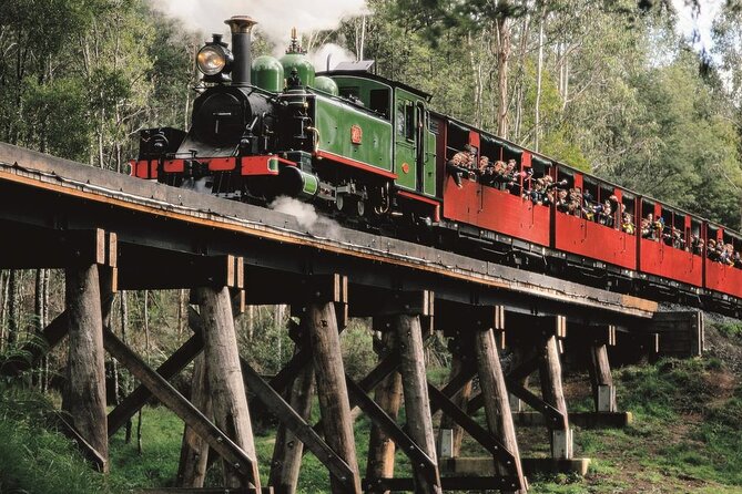 Puffing Billy Train and Phillip Island Penguin Parade Day Tour - Puffing Billy Through the Victorian Hills: The Steam Train Part That Carries the Day
