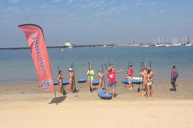St Kilda SUP Group Lesson - 60 minutes on the water: practicing without feeling rushed