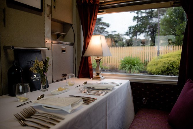 The Q Train - First Class Private Dining For 2 - Service, Comfort, and Onboard Facilities You’ll Actually Care About