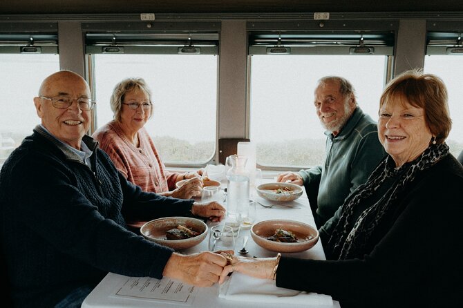 The Q Train - Q Class Social Dining - The degustation menu of local produce: what five courses means in practice