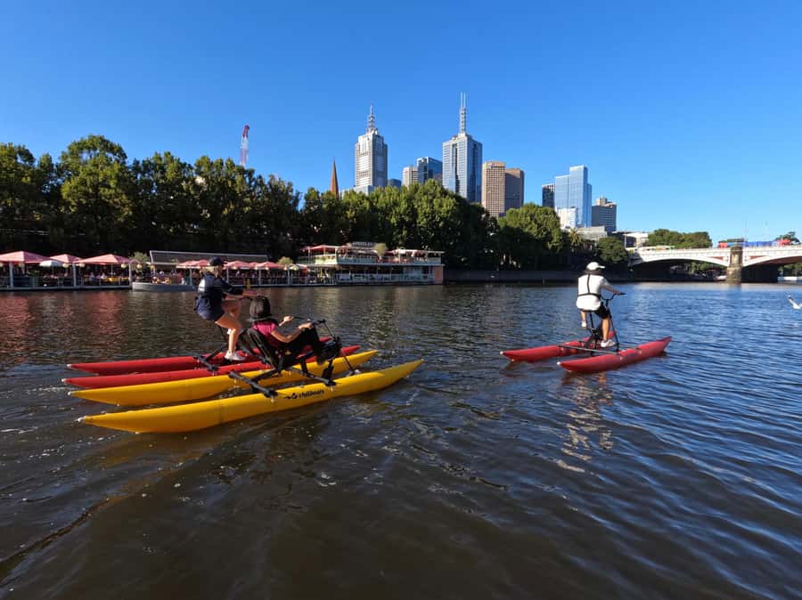 Yarra River, Melbourne Waterbike Tour - Starting at VRA Landing: the safety briefing that sets the tone