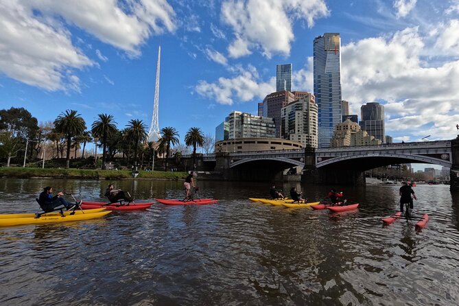 Yarra River Waterbike Tour - Birrarung Marr, Southbank, and Princes Bridge: where the river turns scenic