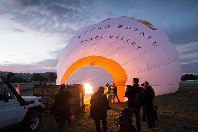 Yarra Valley Sunrise Balloon Flight with GoPro Photos - Getting to Balgownie Estate before dawn (without losing your mind)